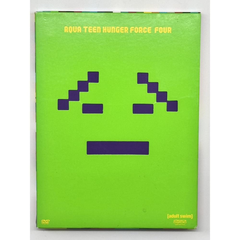 Aqua Teen Hunger Force Volume 4 DVD 2-Disc Set Adult Swim Excellent Tested